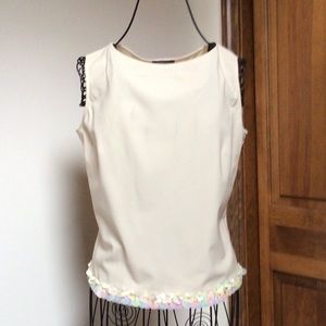 Lafayette New York 148, Size 2, Ivory